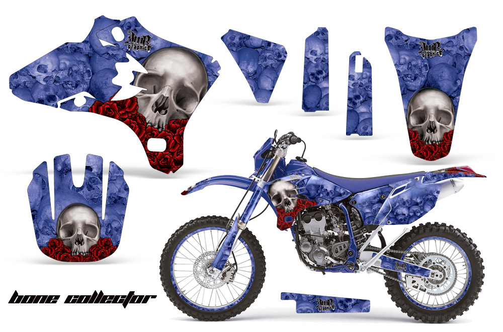 Yamaha YZ250F YZ450F 03-05 Graphic Kit BC BL NPs